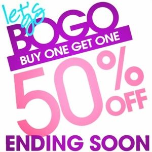 Buy one get one half off